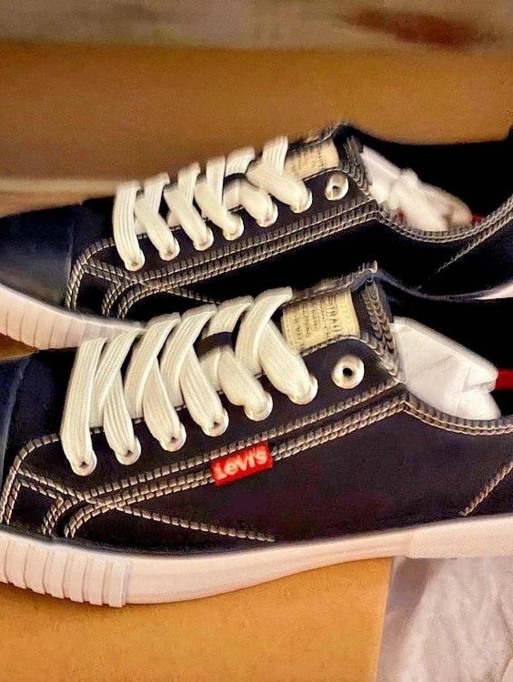 Levi's Anikin C CVS Black & White US 8